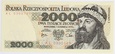 Banknot 2000 zł 1979 rok - Seria AL