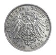 3 marki - Otto - Bawaria - Niemcy - 1908 rok - D