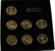 Zestaw 7 numizmatów - Królewska Kolekcja - Piastowie - 2009 rok