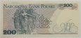 Banknot 200 zł 1982 rok - Seria BW