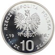 10 złotych - Zimowe Igrzyska Olimpijskie w Nagano - 1998 rok