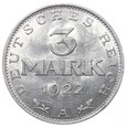 3 marki - Niemcy - 1922 rok