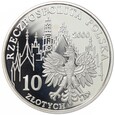 10 złotych - 1000-lecie Wrocławia - 2000 rok