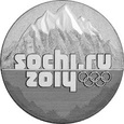 Rosja - 25 Rubli Olimpiada w Soczi 2014