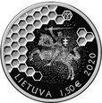 Litwa 2020 - 1,50 Euro Pszczelarstwo