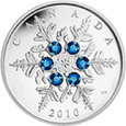 Kanada - 20$ Śnieżynka niebieska 2010