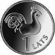 Łotwa 2005 - 1 Łat Kogut