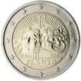 Włochy - 2 Euro 2200. rocznica śmierci Plauta