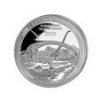 Congo 2020 - 20 Francs Mamenchisaurus Ag999 1oz