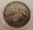 Chiny 10 juan 2020 panda srebro 999 oksyda