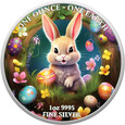 Fiji 2022 1 oz Earth Easter Rabbit
