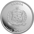 Samoa 2024 - DC Comics - The Joker Ag999 1oz BU