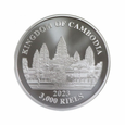 Cambodia 2023 - Lost Tigers Of Cambodia Ag999 1oz BU