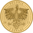Polonia 2021 - 3 Denary Zwierzęta Polski -  RYŚ. ROLKA NOWA CENA