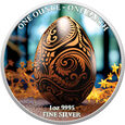 Fiji 2022 1 oz Earth Easter Egg