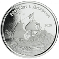 Antigua i Barbuda - 2 Dollars 2020 Rum Runner III A999 1 oz. 
