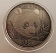 Chiny 10 juan 2018 panda srebro 999 oksyda