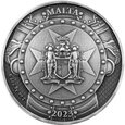 Malta 2023 - 10 Euro Knights of the Past 2 oz Ag999,9 Wysyła 24h