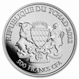 Republic of Tchad 2022 - Celtic Animals - Rooster Ag999 1oz BU