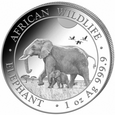 Somalia 2022 - Elephant Ag999.9 1oz BU