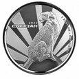 NOWA CENA: Cameroon 2022 - Cheetah Ag999 1oz Proof-like