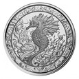 Samoa 2023 - Seahorse - Ag999 1oz Proof like