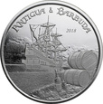 Antigua i Barbuda - 2 Dollars 2018 Rum Runner I A999 1 oz. 