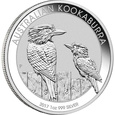 Australia - 1 dollar 2017 Kookaburra Ag999 1 oz. 