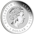 Australia - 1 dollar 2017 Kookaburra Ag999 1 oz. 
