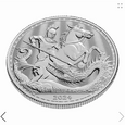 Great Britain 2024 - St George and Dragon Ag999 1oz