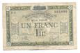 Francja 1 Frank 1923 banknot dla okupowanych terytoriów Niemiec