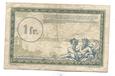 Francja 1 Frank 1923 banknot dla okupowanych terytoriów Niemiec
