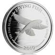 Barbados 2019 - 1 dollar - Flying Fish Ag999 1 oz Latająca Ryba TANIO