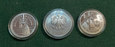 Zestaw  Jan Paweł II  3 monety srebrne. 2 x 10zł i 10 000zł 1987