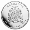 Barbados 2022 - Caribbean Pelican Ag999 1oz BU