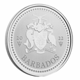 Barbados 2022 - Trident Ag999 1oz BU