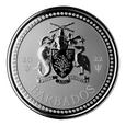 Barbados 2022 - Trident Ag999 1oz BU