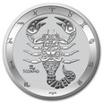 Tokelau 2024 - Zodiac Scorpio Ag999 1oz BU SKORPION