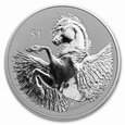 British Virgin Islands 2022 - Pegasus - Reverse Cameo Ag999 1oz BU