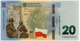 20zł 2024 80 rocznica wybuchu Powstania Warszawskiego banknot