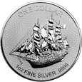 Wyspy Cooka 2018 - 1 dollar 2018 Statek Bounty