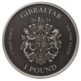 Gibraltar 2024 - Lady Justice Ag999 1oz Antique