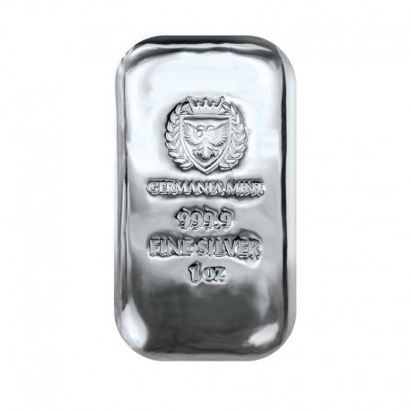 Germania Mint - 1oz Ag999.9 Cast Bar