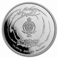 Niue 2022 - Yu-Gi-Oh! Game Flip Coin 25th Anniversary Ag999 1oz BU