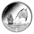 Congo 2023 - World's Wildlife - Ocean Rays Ag999.9 1oz BU