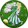 USA 2023 - American Eagle - Space Metals IV Green Ag999 1oz