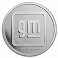 2022 - General Motors Modern Logo (2021 - Present) Ag999 1oz BU