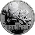 Tuvalu 2018 - 1 dollar Iron Man Marvel. 