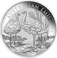 Australia 2019 - 1 Dollar Struś Emu Ag999 1oz