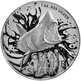 Australia 2021 - 1 dollar Great White Shark Biały Rekin - PACZKA!!!